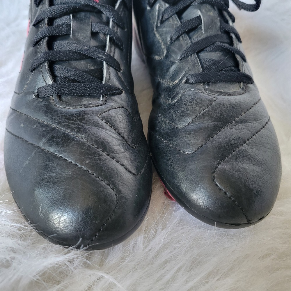Adidas FV2895 Goletto Soccer Cleats Shoes Black Hot Pink youth big kids Size 4.5 - Picture 9 of 16
